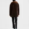 Chaqueta de gamuza y piel de oveja Chaqueta de gamuza y piel de oveja