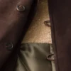 Chaqueta de gamuza y piel de oveja Chaqueta de gamuza y piel de oveja
