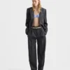 Chaqueta de lana a cuadros con doble botonadura Chaqueta de lana a cuadros con doble botonadura