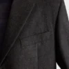 Chaqueta de lana de un solo pecho Chaqueta de lana de un solo pecho