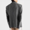 Chaqueta de lana de un solo pecho Chaqueta de lana de un solo pecho