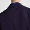 Chaqueta de mezcla de algodón de un solo pecho Chaqueta de mezcla de algodón de un solo pecho