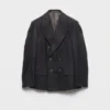 Chaqueta de mezcla de lana con doble botonadura Chaqueta de mezcla de lana con doble botonadura