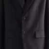 Chaqueta de mezcla de lana de un solo pecho Chaqueta de mezcla de lana de un solo pecho