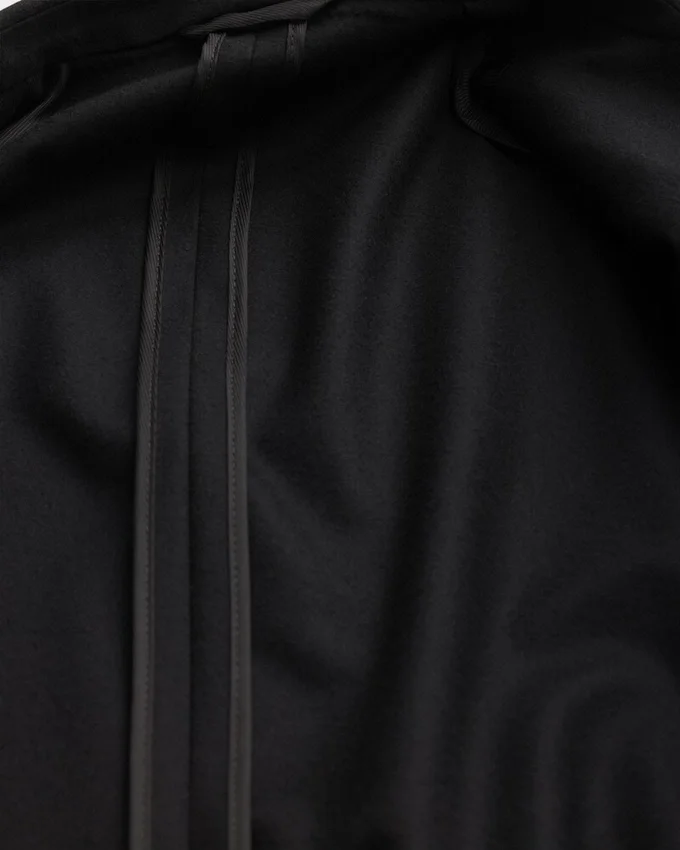 Chaqueta de mezcla de lana de un solo pecho Chaqueta de mezcla de lana de un solo pecho