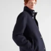 Chaqueta de mezcla de lana y piel de oveja Chaqueta de mezcla de lana y piel de oveja