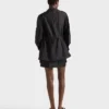 Chaqueta de mohair de cabrito teñida en prenda