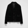 Chaqueta de piel de becerro de gamuza Chaqueta de piel de becerro de gamuza
