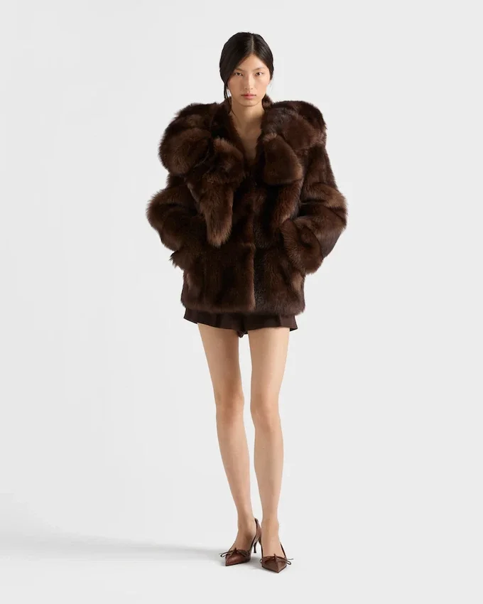 Chaqueta de piel de oveja Chaqueta de piel de oveja