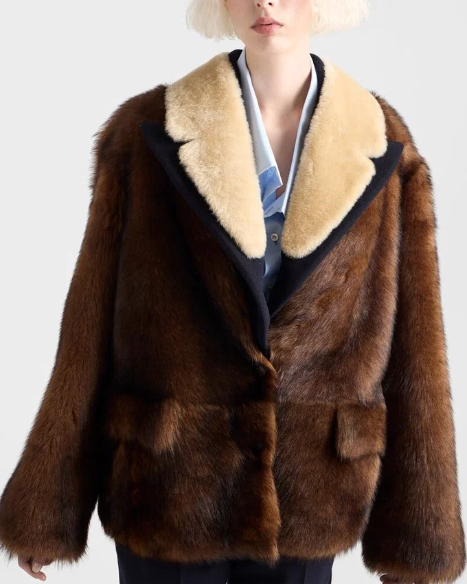 Chaqueta de piel de oveja Chaqueta de piel de oveja