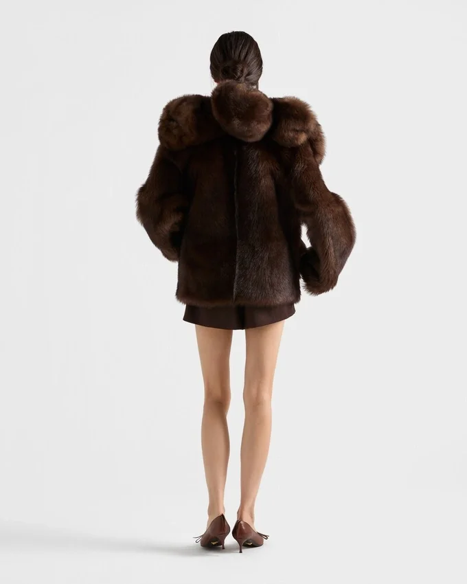 Chaqueta de piel de oveja Chaqueta de piel de oveja