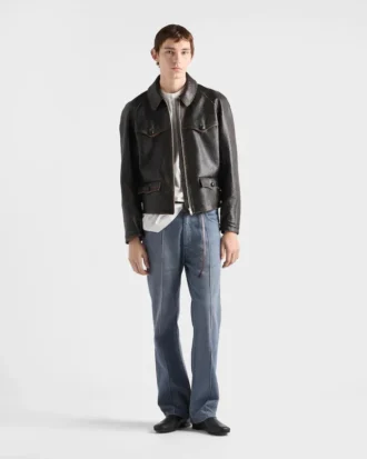 Chaqueta de piel napa