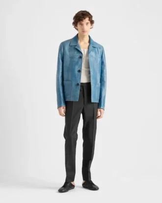 Chaqueta de piel napa