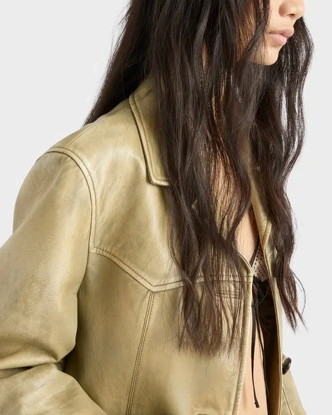 Chaqueta de piel napa Chaqueta de piel napa