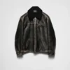 Chaqueta de piel napa y borreguillo Chaqueta de piel napa y borreguillo