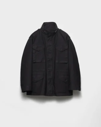Chaqueta de plumón de algodón de peso medio