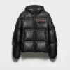 Chaqueta de plumón de tejido técnico de peso medio Chaqueta de plumón de tejido técnico de peso medio