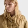Chaqueta de plumón de tejido técnico de peso medio Chaqueta de plumón de tejido técnico de peso medio