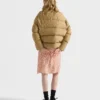Chaqueta de plumón de tejido técnico de peso medio Chaqueta de plumón de tejido técnico de peso medio