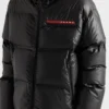 Chaqueta de plumón de tejido técnico de peso medio Chaqueta de plumón de tejido técnico de peso medio