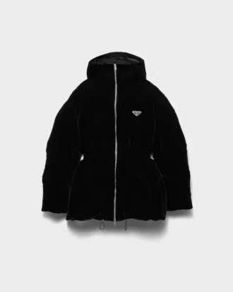 Chaqueta de plumón de terciopelo Chaqueta de plumón de terciopelo
