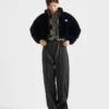 Chaqueta de plumón de terciopelo