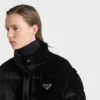 Chaqueta de plumón de terciopelo