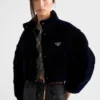 Chaqueta de plumón de terciopelo