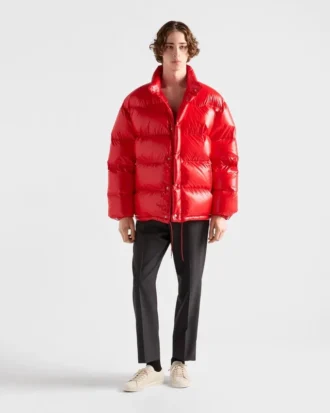 Chaqueta de plumón Re-Nylon de peso medio