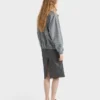 Chaqueta de popelín a cuadros