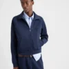 Chaqueta de tejido técnico con cremallera Chaqueta de tejido técnico con cremallera