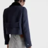 Chaqueta de tela Natté de un solo pecho Chaqueta de tela Natté de un solo pecho