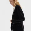 Chaqueta de terciopelo de un solo pecho Chaqueta de terciopelo de un solo pecho