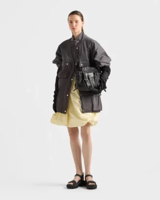 Chaqueta impermeable de Re-Nylon lavado