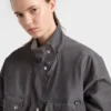Chaqueta impermeable de Re-Nylon lavado