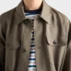 Chaqueta safari de mohair y lana Chaqueta safari de mohair y lana