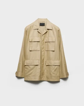 Chaqueta Safari de seda