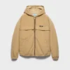 Chaqueta técnica con capucha de forro polar Chaqueta técnica con capucha de forro polar