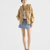 Chaqueta técnica con capucha de forro polar Chaqueta técnica con capucha de forro polar