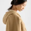 Chaqueta técnica con capucha de forro polar Chaqueta técnica con capucha de forro polar