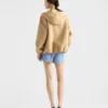 Chaqueta técnica con capucha de forro polar Chaqueta técnica con capucha de forro polar