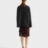 Chaqueta técnica de tafetán de doble botonadura Chaqueta técnica de tafetán de doble botonadura