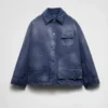 Chaqueta trucker de lona