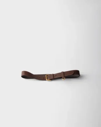 Cinturón de cuero envejecido