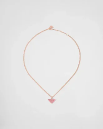 Collar con colgante Eternal Gold en oro rosa con diamantes Collar con colgante Eternal Gold en oro rosa con diamantes