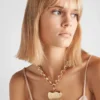 Collar con colgante grande Eternal Gold en oro amarillo Collar con colgante grande Eternal Gold en oro amarillo