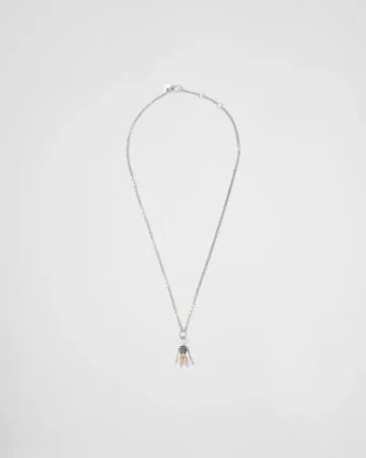 Collar con colgante Robot Jewels