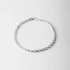 Collar de cadena de plata Collar de cadena de plata