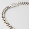 Collar de cadena de plata Collar de cadena de plata