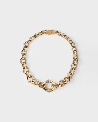 Collar de cadena Eternal Gold en oro amarillo y diamantes cultivados en laboratorio Collar de cadena Eternal Gold en oro amarillo y diamantes cultivados en laboratorio